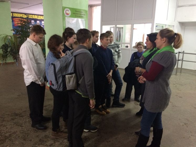 5 декабря старшеклассники Новоалександровской ООШ посетили колледж с ознакомительной экскурсией