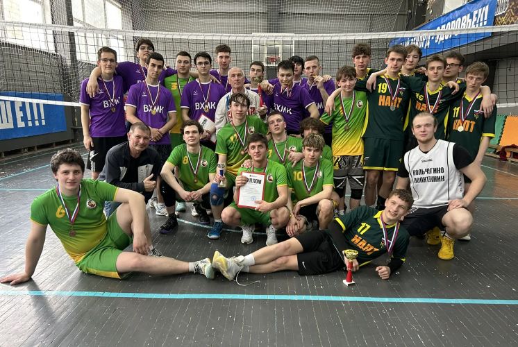 Команда колледжа завоевала бронзу на областной Спартакиаде!