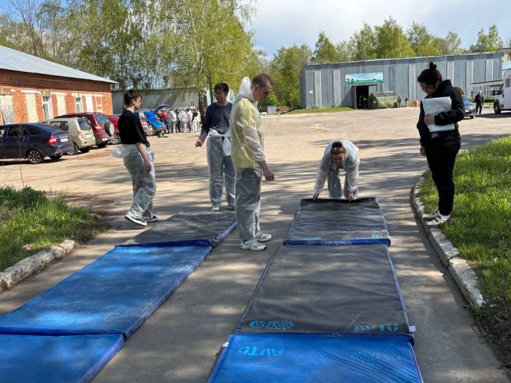 Учения по ликвидации условного очага высокопатогенного гриппа птиц